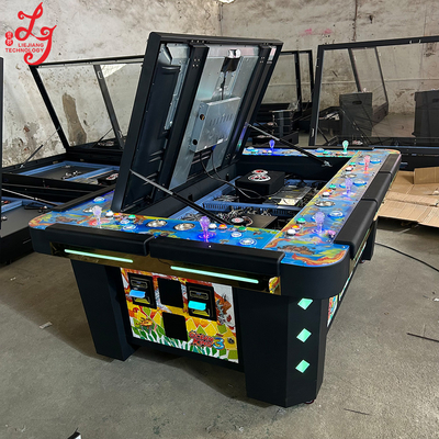 55 inch 10 Players Arcade Fishing Games Cabinet With Bill Acceptor And Mutha Goose System For Sale
