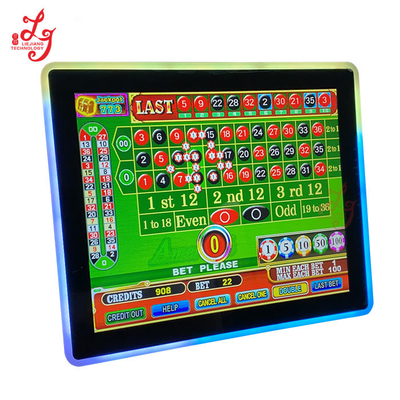 19 Inch PCAP TouchScreen LED Lights Mounted Casino POG Life Of Luxury Gaming Monitors Manufacturer For Sale