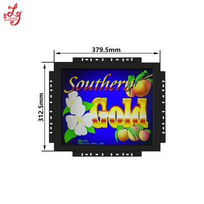 17 Inch Video Slot 3M RS232 And ELO Touch Screen Monitors For  Roulette Gaming Machines For Sale