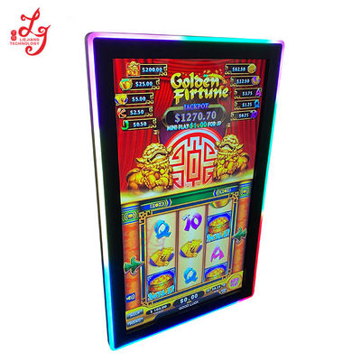 Golden Master Slot Infrared Touch Screen 32 43 Inch Monitors With LED Lights For Lol Gold Touch Game Machines
