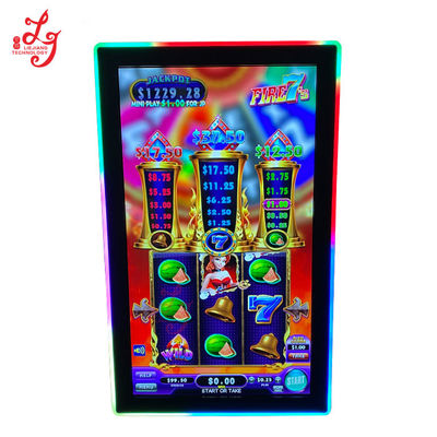 Golden Master Slot Infrared Touch Screen 32 43 Inch Monitors With LED Lights For Lol Gold Touch Game Machines