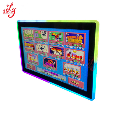 PCAP POT O Gold 3M RS232 23.6 Inch Touch Screen Monitors For Slot Gaming Machines
