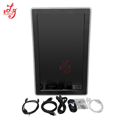 32 Inch Touch Screen 3M Infrared Slot Game Monitors With LED Lights Mounted For Sale