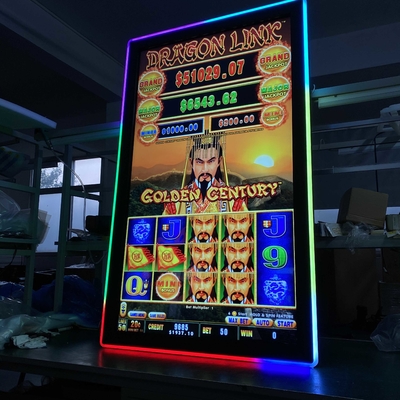 55 Inch IR 3M RS232 Mega Link Dragon Link Slot Gaming Machines Touch Screen Monitor Factory Low Price For Sale
