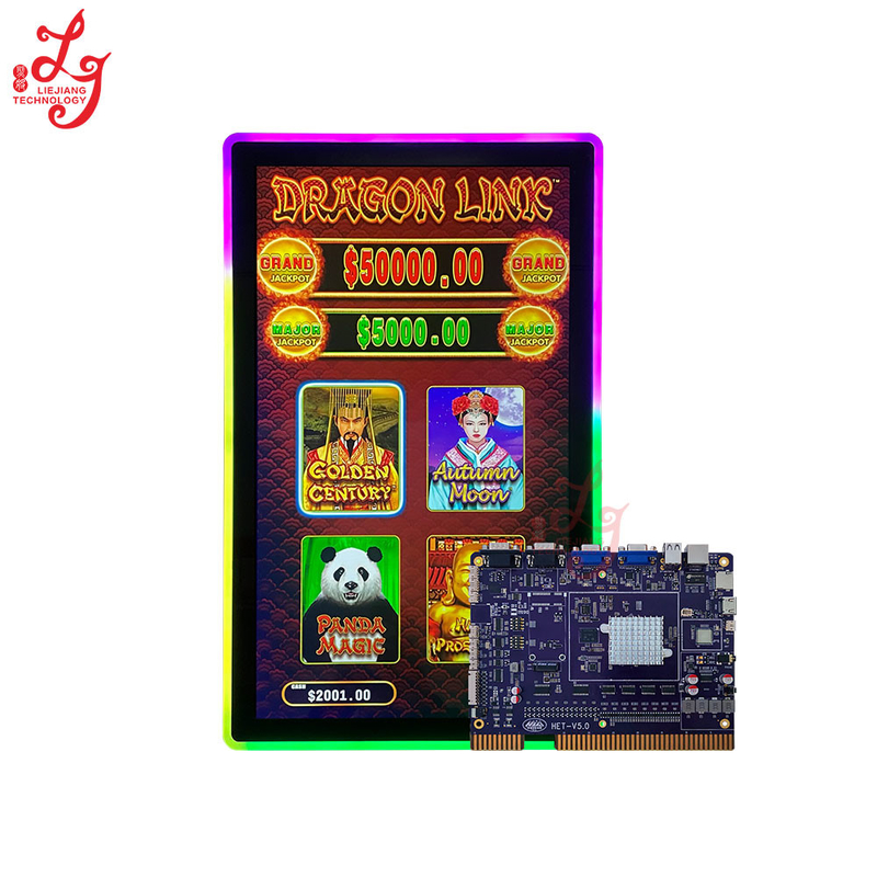 Dragon Iink 4 in 1 Video Casino Gambling Slot Games PCB Boards